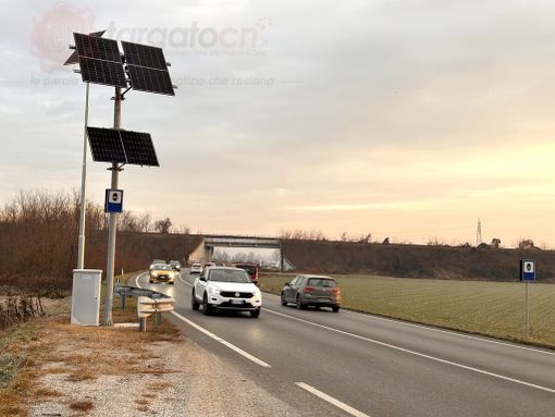 Il velox fisso di Cherasco