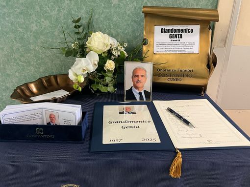 Aperta la camera ardente per Giandomenico Genta, sempre vicino alle istituzioni e alla Città di Cuneo