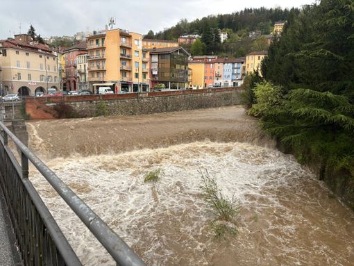 Il fiume Ellero a Mondovì
