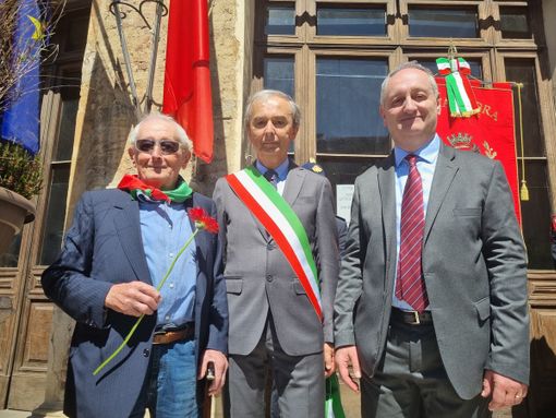 In foto la celebrazione del 25 Aprile 2025 a Bra