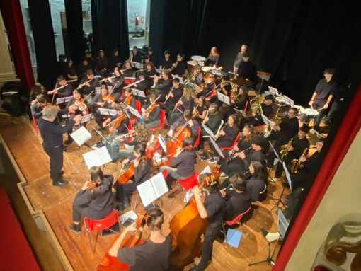 L'Orchestra di Fiati del Liceo Musicale di Cuneo