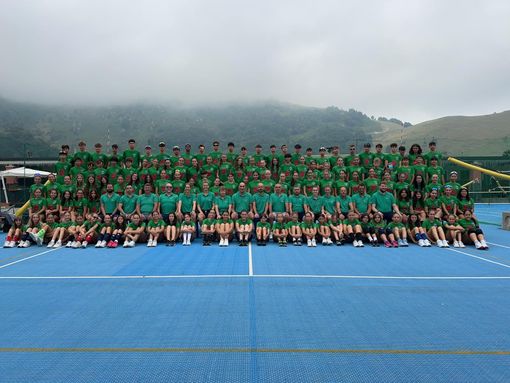 I partecipanti alla prima settimana dello Smile Volley Camp