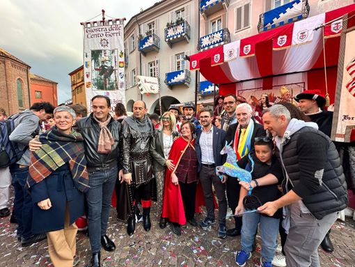 Il palio degli asini ad Alba del 2024 Il palio degli asini ad Alba del 2024