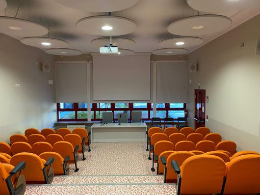 La Sala Polivalente emiciclo intitolata a Carla Passalacqua