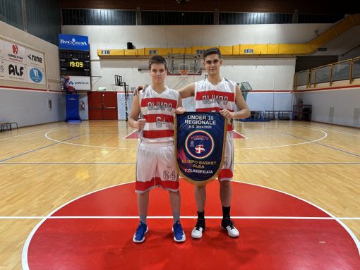 Olimpo Basket: ritirato lo stendardo ufficiale dei campioni regionali U15