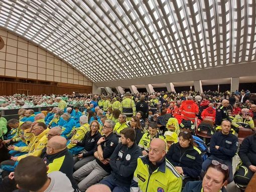 La Protezione civile del Piemonte in udienza da Papa Leone XIV