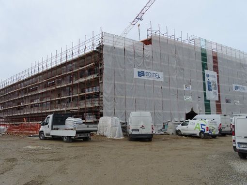 Sopralluogo al cantiere del nuovo Istituto “Sebastiano Grandis” di Cuneo Sopralluogo al cantiere del nuovo Istituto “Sebastiano Grandis” di Cuneo