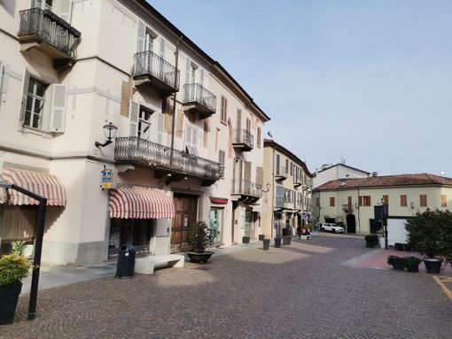 Piazza Rossetti ad Alba Piazza Rossetti ad Alba