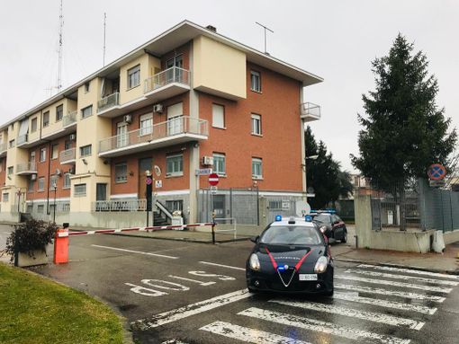 La caserma dei Carabinieri di Alba
