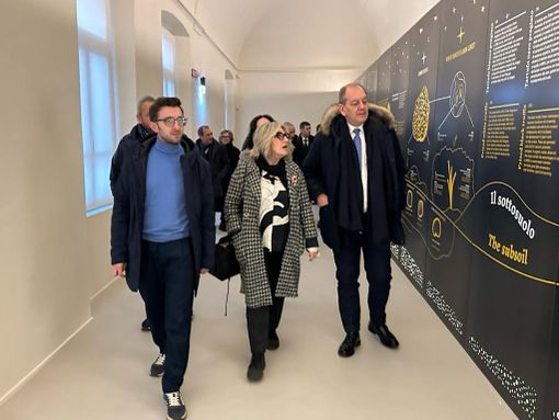 Il consigliere Emanuele Bolla al Mudet