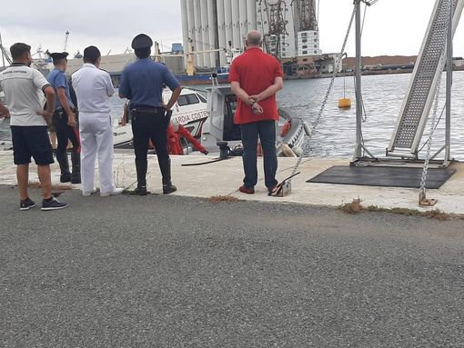 Le operazioni di recupero del corpo di Gianbeppe Pecchenino Le operazioni di recupero del corpo di Gianbeppe Pecchenino