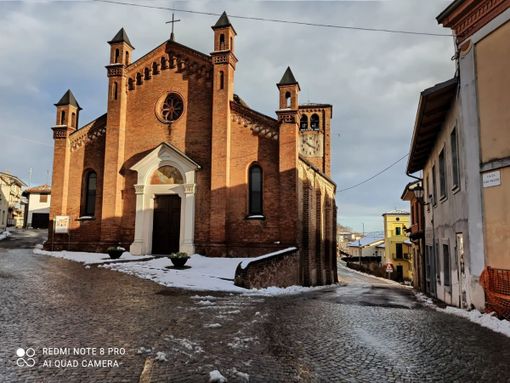 La chiesa di Montaldo Roero