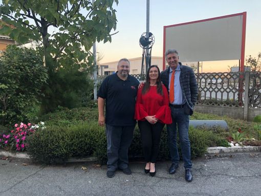 Da sinistra, Invernizzi, Cocciolo e Piovano