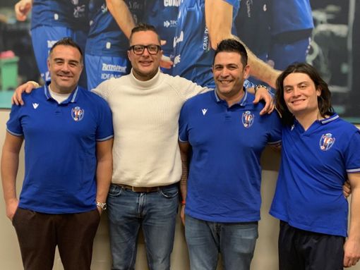 Da sx. Roberto Dalmasso, il presidente Costamagna, Orazio Tallarita ed Emanuele Pani Da sx. Roberto Dalmasso, il presidente Costamagna, Orazio Tallarita ed Emanuele Pani