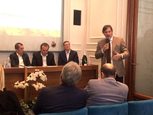 L'intervento del sindaco Icardi, venerdì alla Casa dell'Asti L'intervento del sindaco Icardi, venerdì alla Casa dell'Asti