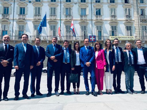 Alberto Cirio: "Da oggi operativa sul Piemonte la nuova giunta, a breve incontro con FCA e con Toninelli su infrastrutture" (VIDEO) Alberto Cirio: "Da oggi operativa sul Piemonte la nuova giunta, a breve incontro con FCA e con Toninelli su infrastrutture" (VIDEO)