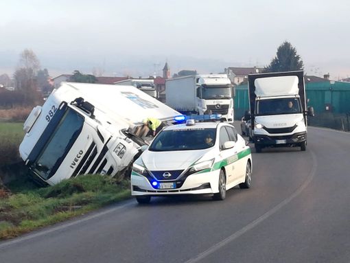 Sul posto Polizia Locale braidese e Carabinieri