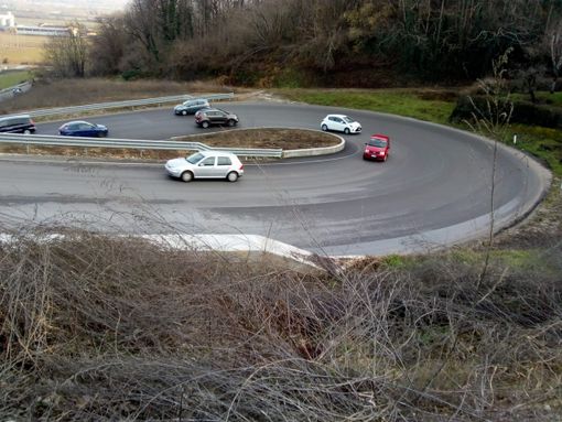 La salita del Bergoglio a Roreto di Cherasco La salita del Bergoglio a Roreto di Cherasco