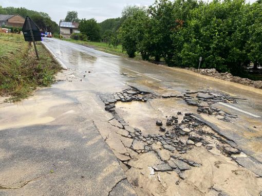 Riaperta al traffico la Strada Provinciale 7 ai piedi dell’ospedale di Verduno