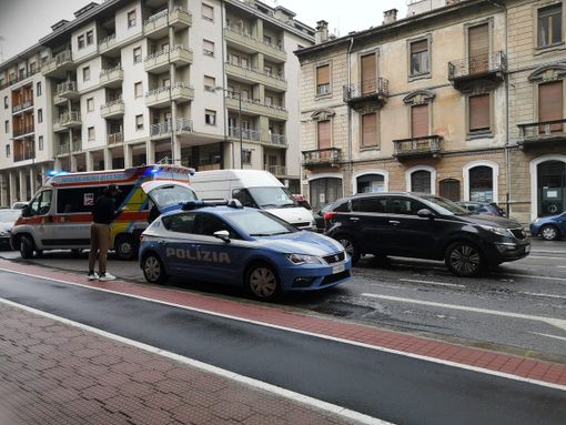 Aggressione in Corso Nizza "alta". Uomo portato in Questura, coppia alle cure del 118