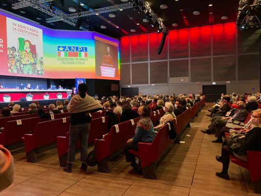 La delegazione provinciale dell’Anpi presente al Congresso nazionale di Riccione