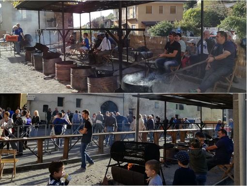 Somano, immagini dalle precedenti edizioni della Sagra della Castagna