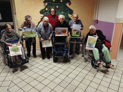 A La Pineta di Cerretto Langhe, tutti artisti