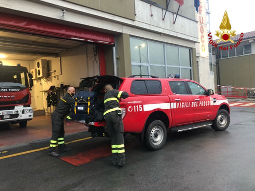 MALTEMPO / Il nord del Piemonte flagellato dal maltempo: in aiuto la colonna mobile dei vigili del fuoco di Cuneo