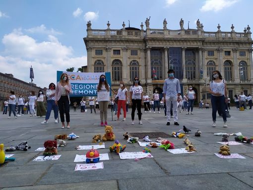La protesta degli insegnanti della scuola paritaria, giovedì a Torino