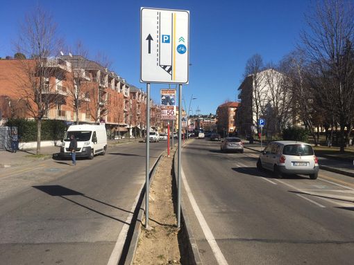 Corso Europa ad Alba Corso Europa ad Alba