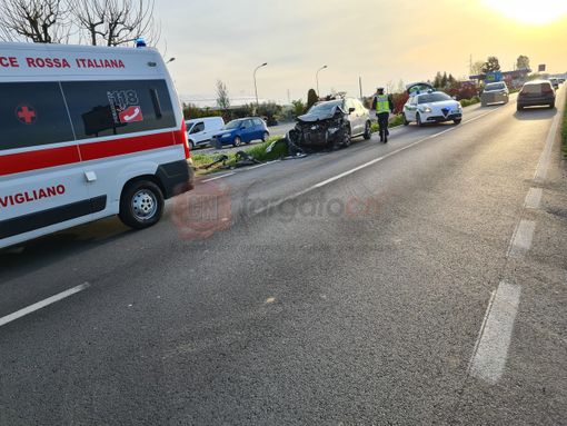 L'incidente sulla provinciale 662 a Savigliano