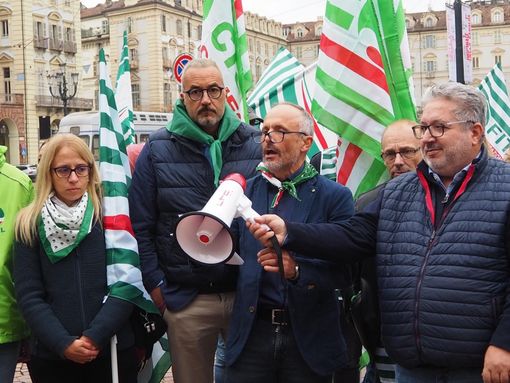 Manifestazione regionale contro il Ddl Sicurezza, grande partecipazione della Cisl Cuneo