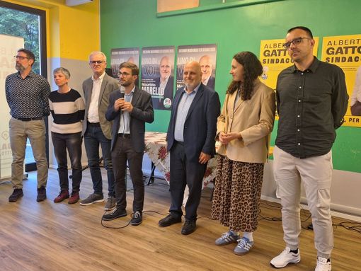 Ad Alba, in corso Piave, inaugurata la sede elettorale di Alberto Gatto e Maurizio Marello