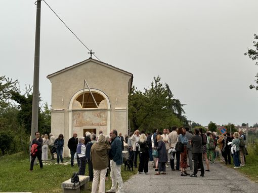 A Vicoforte l'opera luminosa "Miracle" dell'albese Emilio Ferro inaugura il progetto"Landandart" A Vicoforte l'opera luminosa "Miracle" dell'albese Emilio Ferro inaugura il progetto"Landandart"