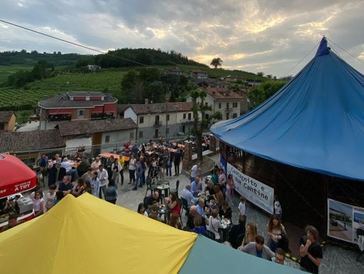 Una passata edizione della festa nel borgo castagnitese