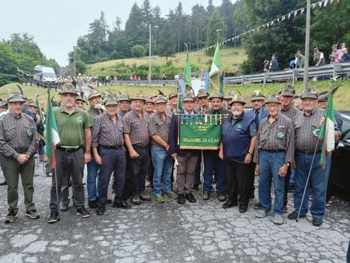 La Sezione Ana di Ceva al 76° Raduno Nazionale Alpini di Nava
