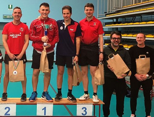 Doppia medaglia per Tennis Tavolo Alba a Moncalieri
