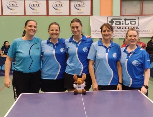 le atlete del TT Mondovì Nodo 42