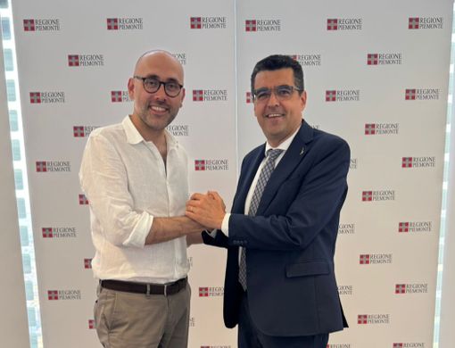 Il sindaco di Mondovì Luca Robaldo e l'assessore regionale Enrico Bussalino Il sindaco di Mondovì Luca Robaldo e l'assessore regionale Enrico Bussalino