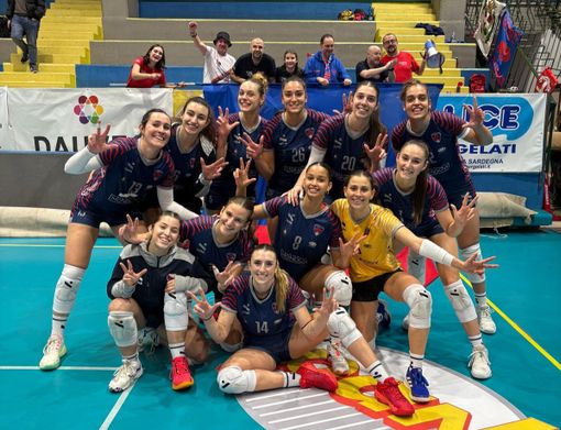 VOLLEY B1F / Il Mondovì conquista tre punti sul campo della Pan Alfieri Cagliari