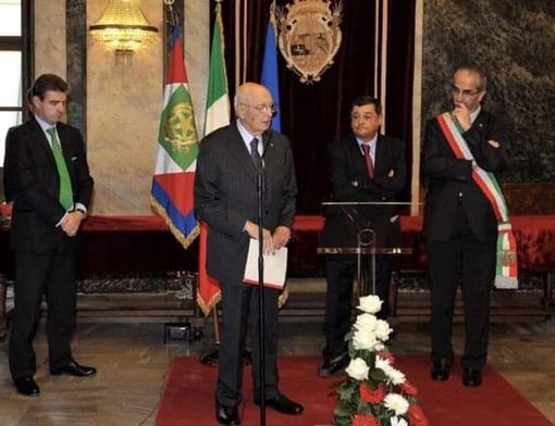 La visita del presidente Giorgio Napolitano a Cuneo
