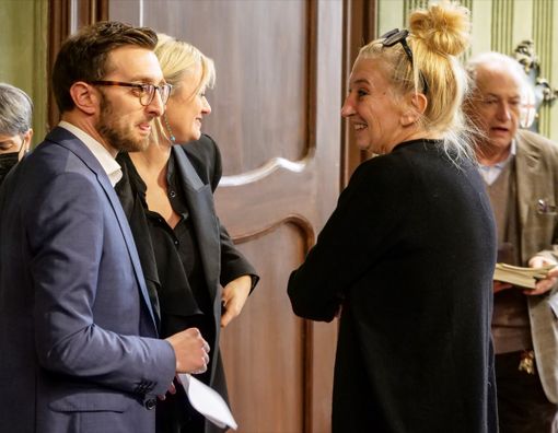 L'assessore Bolla con la deejay La Pina, nuovo ambasciatore del Tartufo italiano (Ph. Lavezzo Studios)