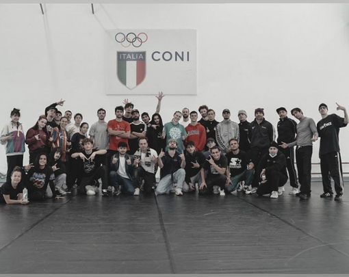 Allenatori e atleti al raduno di Formia