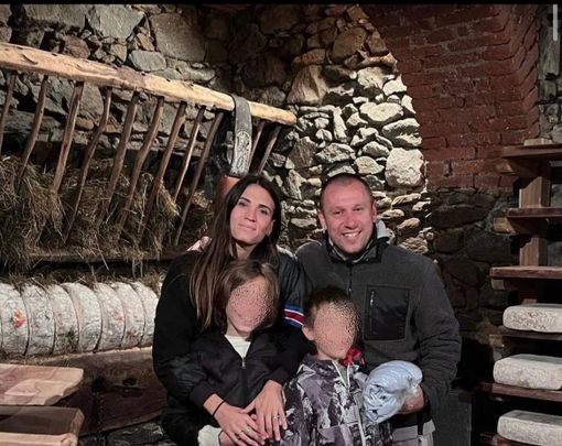 Week-end tra le bellezze di Valcasotto per Antonio Cassano e la famiglia