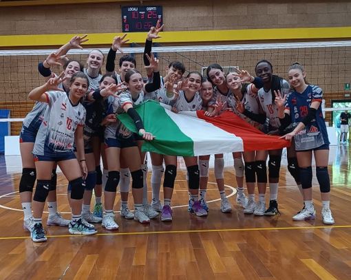 La Bam Lpm MonVi under-14 (foto pagina social Mondovì Volley)
