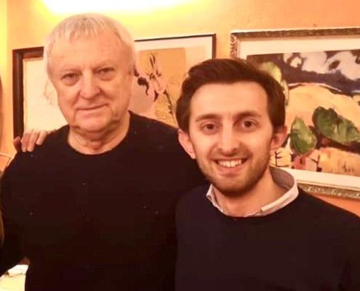 Da sinistra Giulio Abbate ed Emanuele Bolla