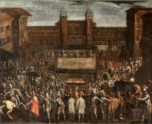 Santa Sindone, la prima pubblica Ostensione nel 1578 quando era conservata nella chiesa parrocchiale di Diano d’Alba