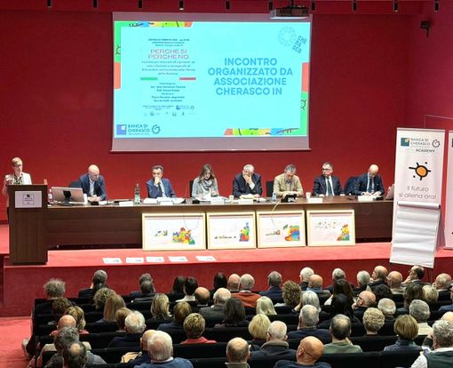 Grande partecipazione per il confronto di Cherasco In dedicato al referendum Grande partecipazione per il confronto di Cherasco In dedicato al referendum