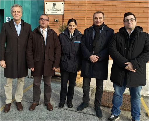 Bongioanni, Garnero e Scotti, incontro al Carcere di Cuneo: "La Polizia Penitenziaria non può essere ostaggio dei detenuti"