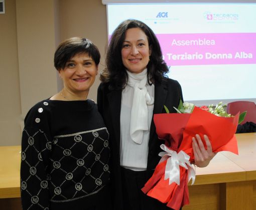 Da sinistra Micaela Delsanto e Chiara Elena Paglieri